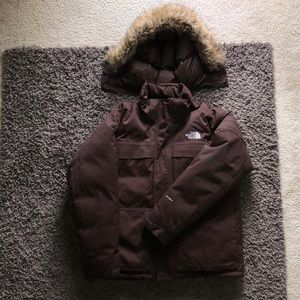 The North Face winter puffer jacket